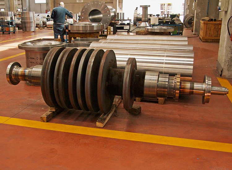 INDUSTRIAL STEAM TURBINE SHAFT