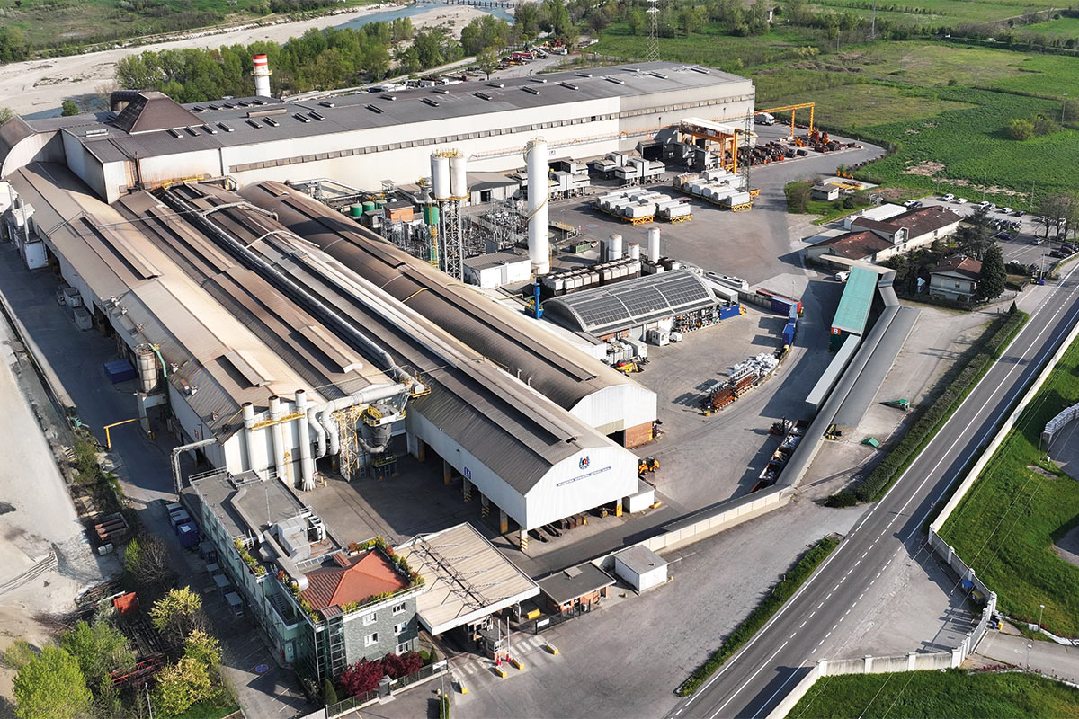 Rubiera Special Steel areal view